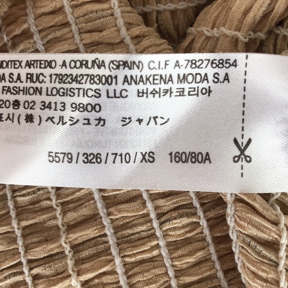 NWT Bershka Striped Smocked Mini Dress! - Picture 14 of 14